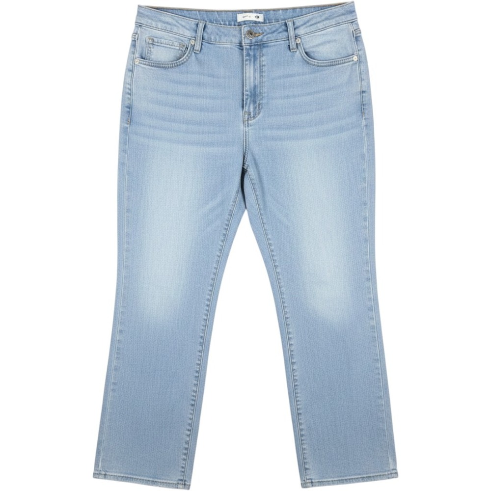 Seven7 Loose Straight Jeans 22W Plus Size NWT Light Wash